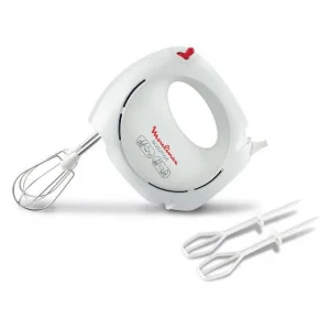 Promo 🧨 Batteur Electrique Easy Max Blanc Moulinex 🎉 8