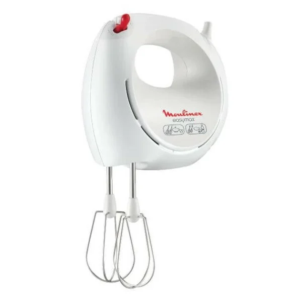 Promo 🧨 Batteur Electrique Easy Max Blanc Moulinex 🎉 1