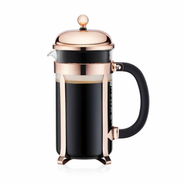 Tout neuf 🔔 Cafetière à Piston 1L Cuivre CHAMBORD Bodum ❤️ 1