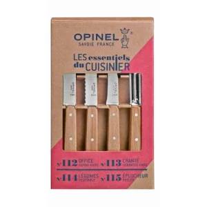 Coffret 3 Couteaux De Cuisine Et Un Eplucheur Les Essentiels Opinel 7