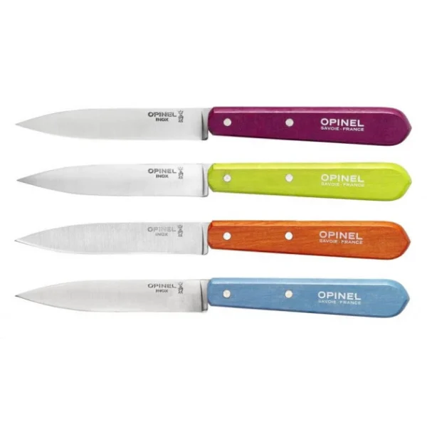 Coffret 4 Couteaux D’Office Acidulés Les Essentiels Opinel 1