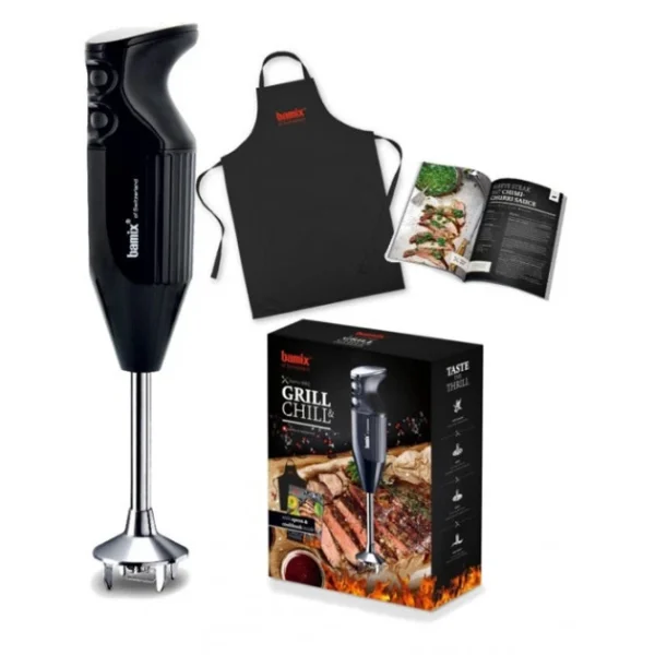 Coffret Mixeur Plongeant Bamix Barbecue Noir 18000 Tr/mn 1