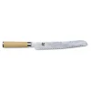 Couteau à Pain 23 Cm Shun Classic White Damas Kai 7