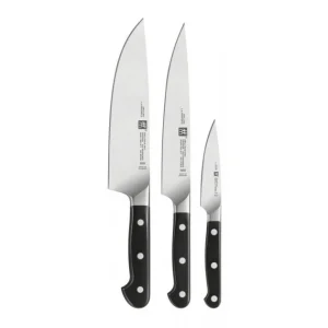 Couteau D’office 10 Cm, Couteau De Chef 20 Cm Et Couteau Tranchelard 20 Cm Zwilling PRO 24