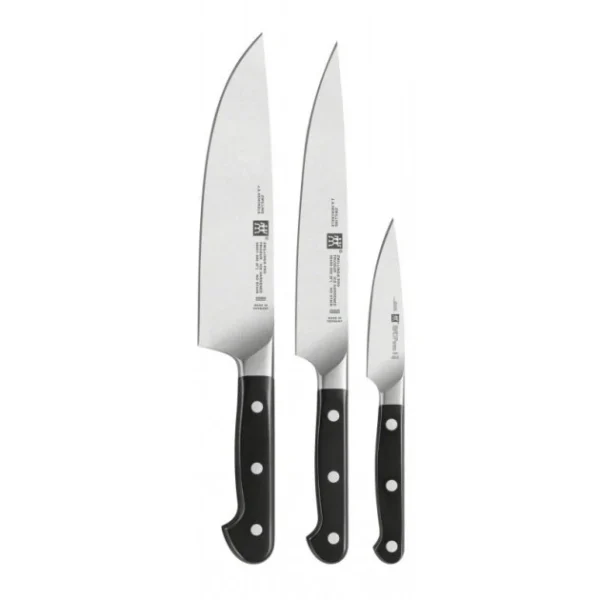 Couteau D’office 10 Cm, Couteau De Chef 20 Cm Et Couteau Tranchelard 20 Cm Zwilling PRO 9