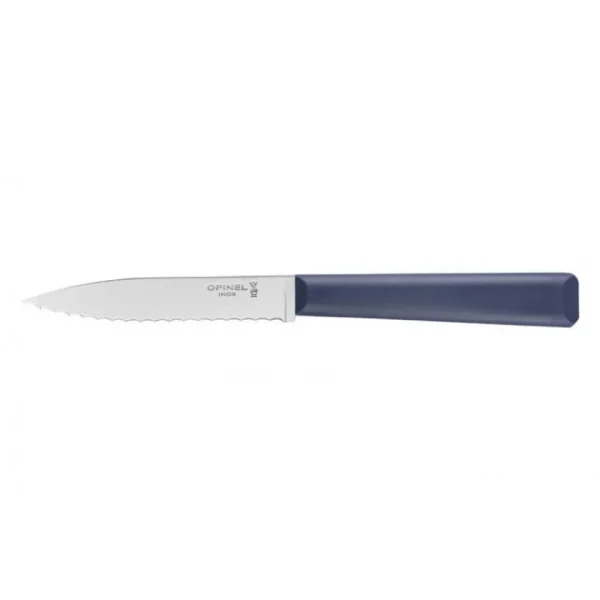 Couteau D’Office 10 Cm Cranté Bleu Les Essentiels Opinel 1