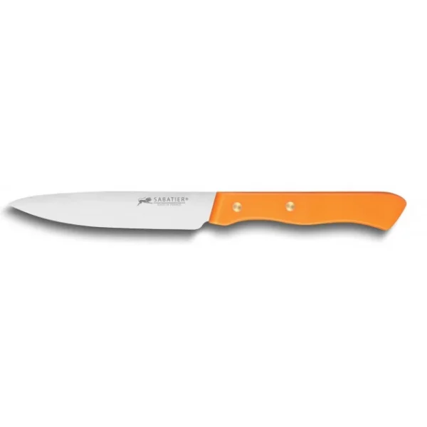 Couteau D’Office 10 Cm Sabatier Orange 1