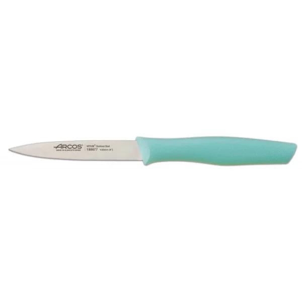 Couteau D’Office Inox 10 Cm Vert Menthe Arcos NOVA 1