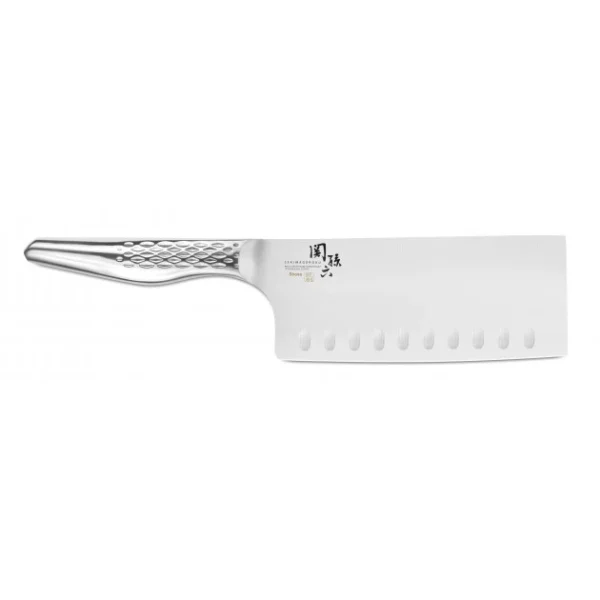 Couteau De Chef Chinois Lame Alvéolée 16,5 Cm Seki Magoroku Shoso Kai 1