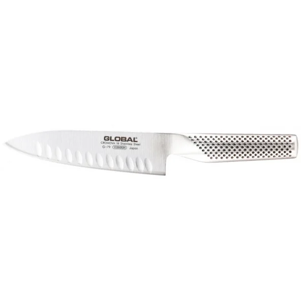 Couteau De Cuisine Lame Alvéolée 16 Cm Global 1