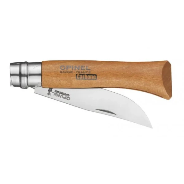 Couteau De Poche N°10 En Carbone Opinel 3