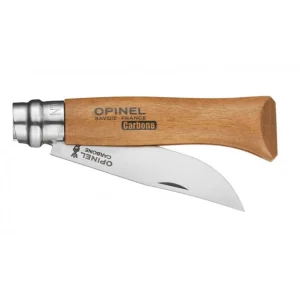 Couteau De Poche N°8 En Carbone Opinel 7