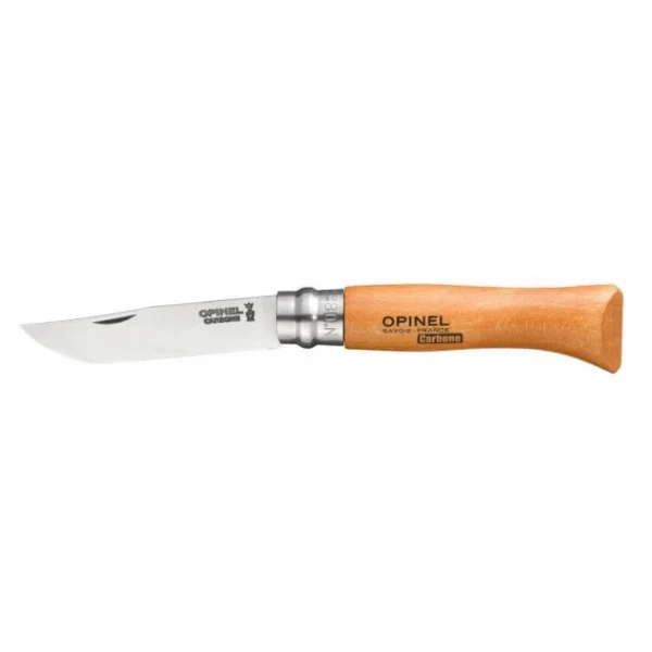 Couteau De Poche N°8 En Carbone Opinel 1