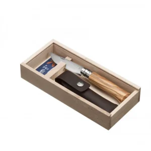 Couteau De Poche Plumier Luxe Avec Un Etui Opinel 8