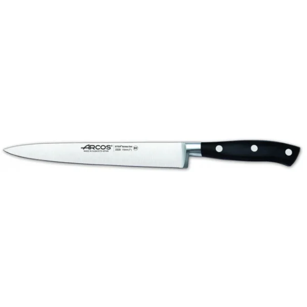 Couteau Filet De Sole 17 Cm Arcos RIVIERA Noir 1