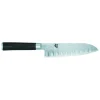 Couteau Santoku 18 Cm Lame Alvéolée Shun Classic Damas Kai 7