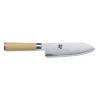 Couteau Santoku 18 Cm Shun Classic White Damas Kai 5