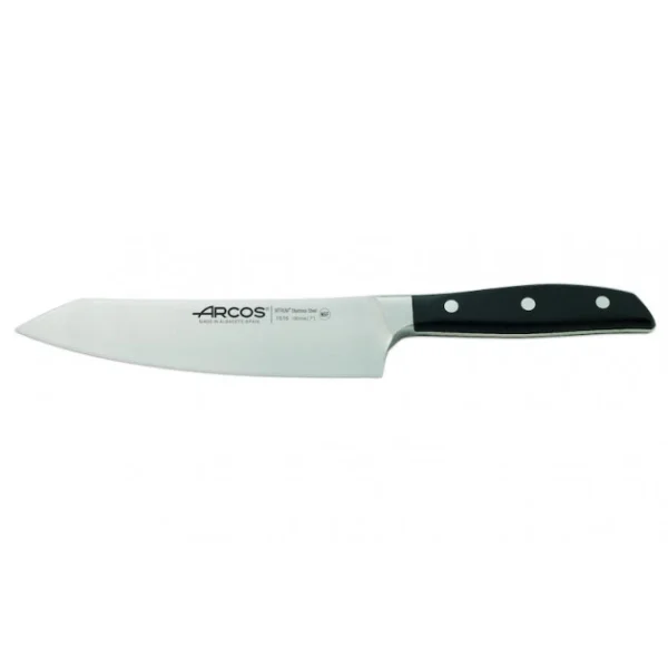 Couteau Santoku 19 Cm Arcos MANHATTAN Noir 1