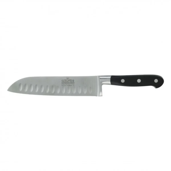 Couteau Santoku Alvéolé 17,5 Cm V Sabatier Richardson 1