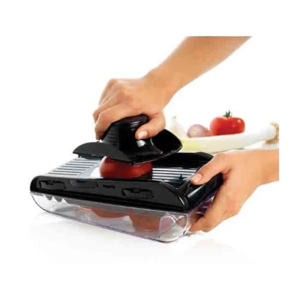 Mandoline De Cuisine 5 Lames Avec Réservoir Noir Mastrad 3