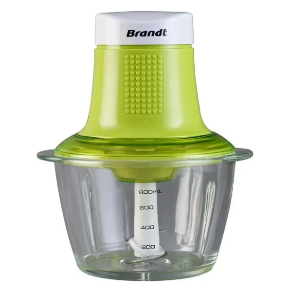 Mini Hachoir Electrique 1L Vert Et Blanc Brandt 1