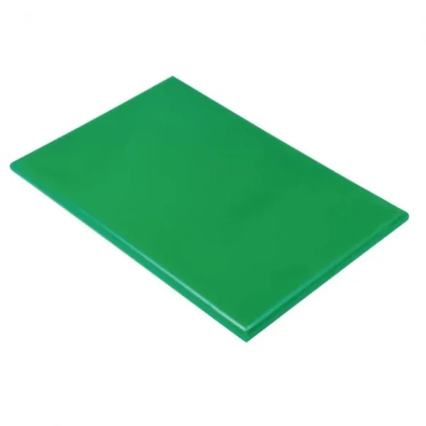 COMAS Planche à Découper 30×20 Cm H 2cm Polyéthylène Vert 1