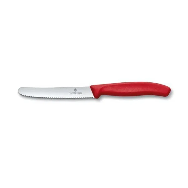 Set Couteau D’Office, Couteau à Tomate Et Epluche Légumes Rouge Swiss Classic Victorinox 3