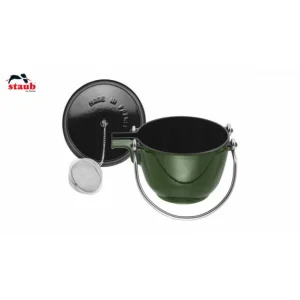 Le moins cher 👏 Théière Fonte 1.15 L Basilic Staub ✔️ 12