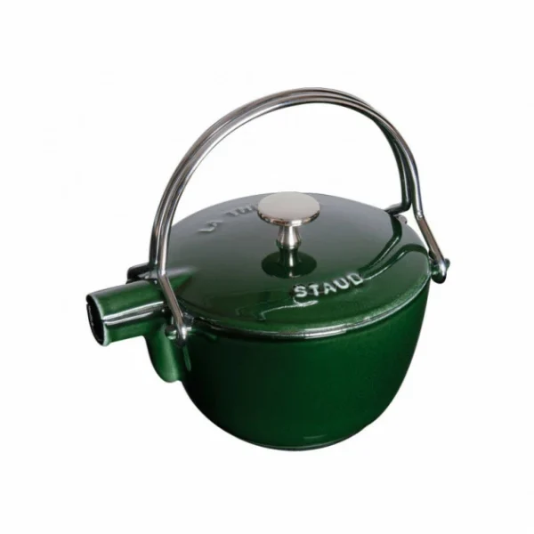 Le moins cher 👏 Théière Fonte 1.15 L Basilic Staub ✔️ 1